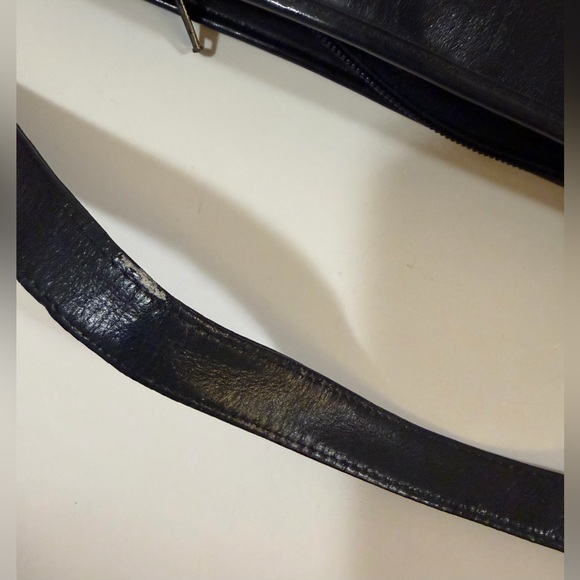 Dior Vintage Canvas Logo and Blue Leather Bag EUC Including 2 Pouches - Picture 15 of 15